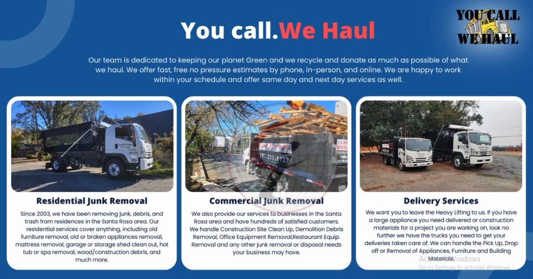 Haulersrus Junk removal and hauling service
