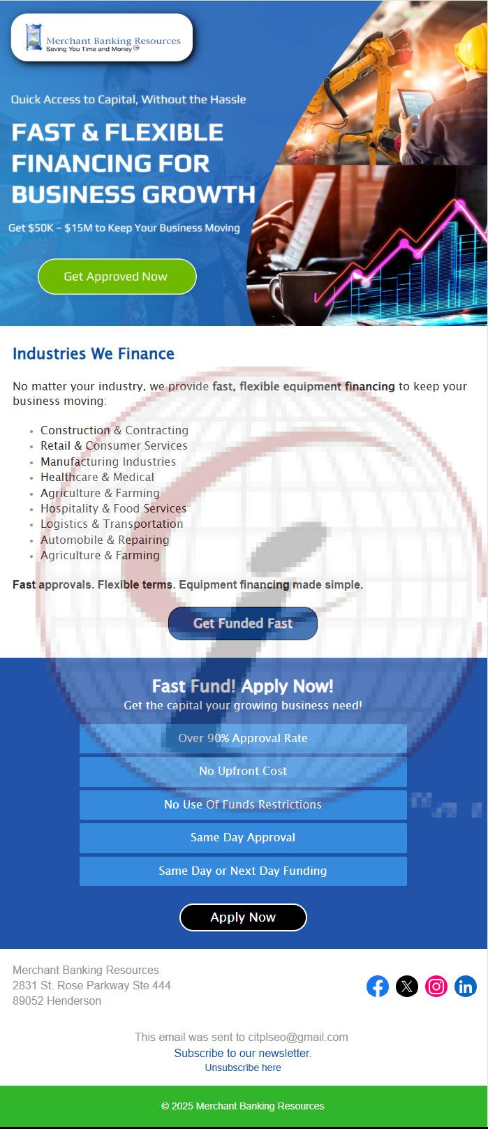 Fast & Flexible Financing For Business Growth