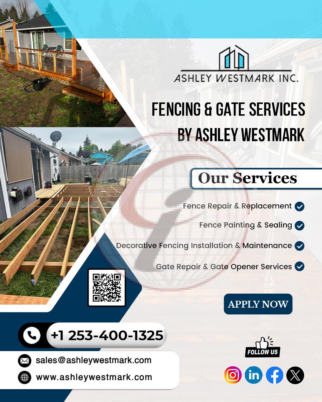Fencing & Gate Services by Ashley Westmark