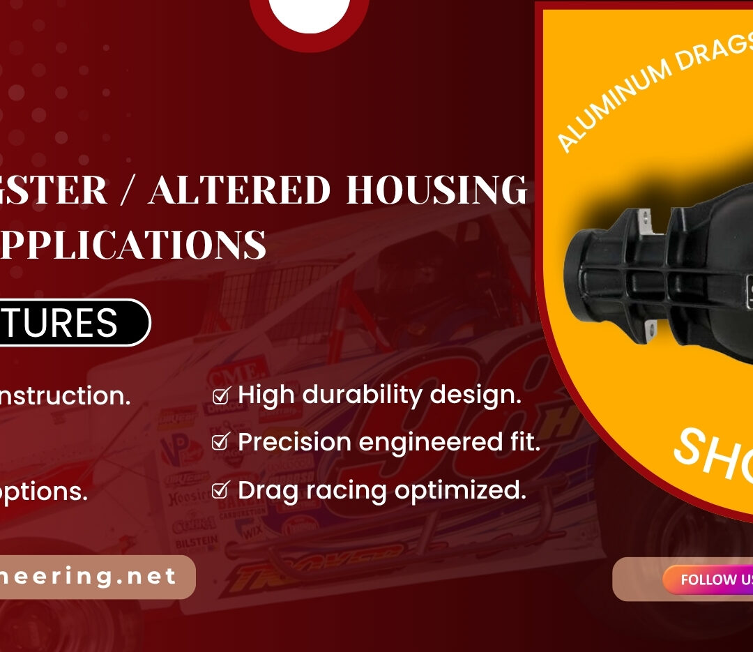 Aluminum Dragster  Altered Housing  For Four Link Applications