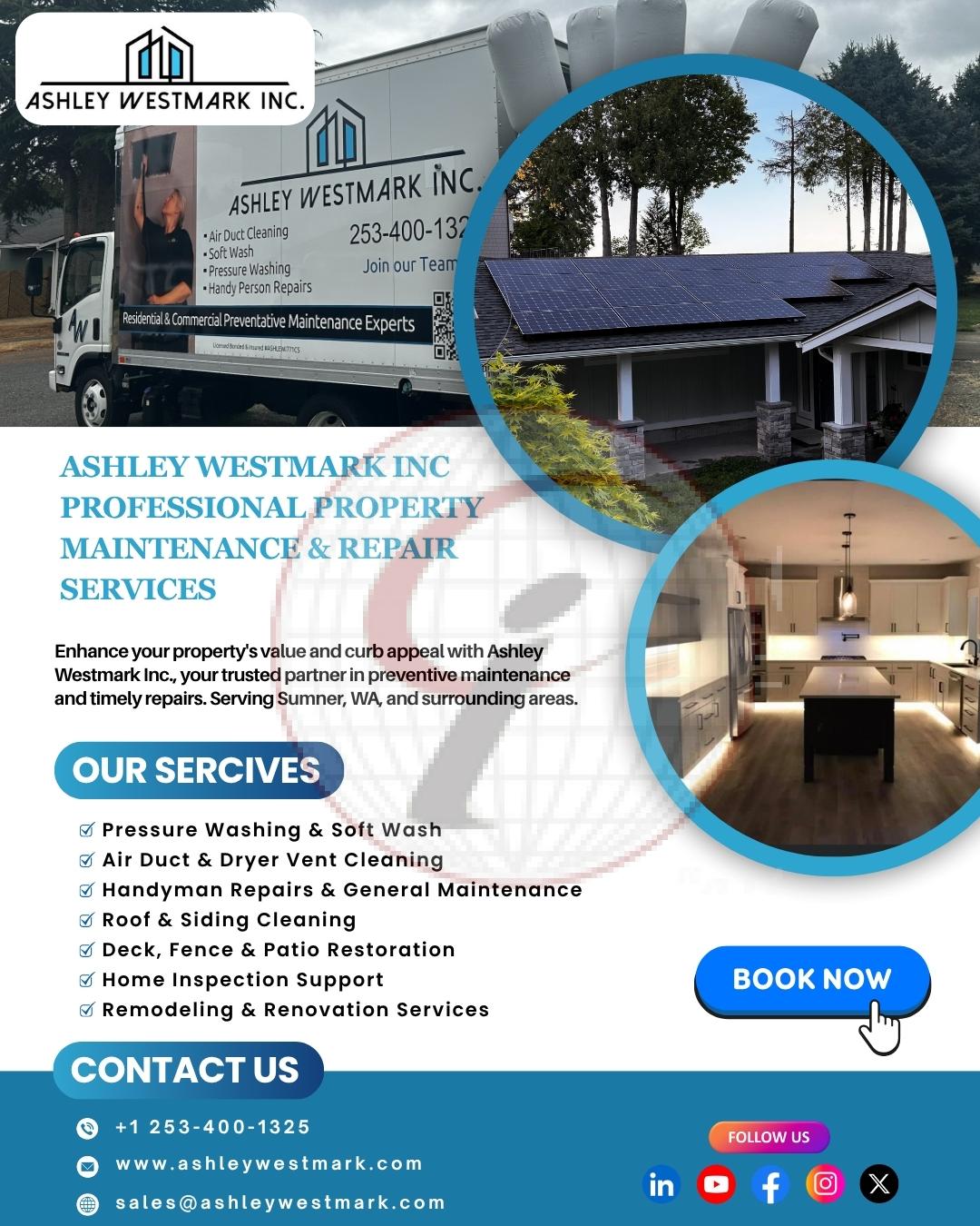 Ashley Westmark inc professional property maintenance & repair service