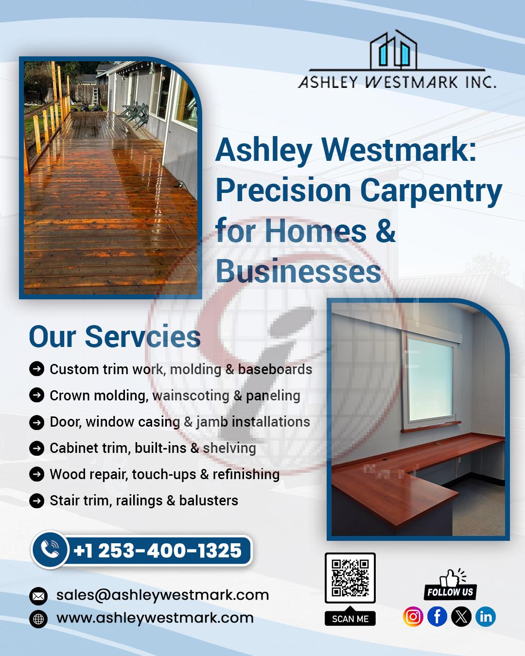 PRECISION CARPENTRY FOR HOMES & BUSINESSES