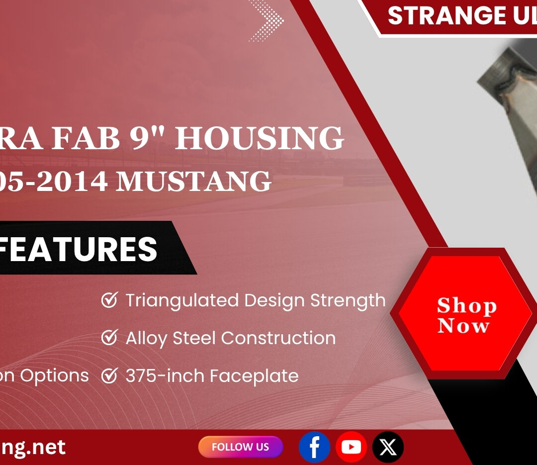Strange Ultra Fab 9″ Housing – Bolt-in For 2005-2014 Mustang