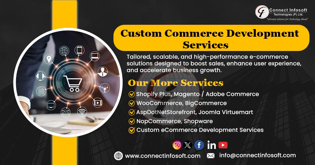 Custom commerce development service