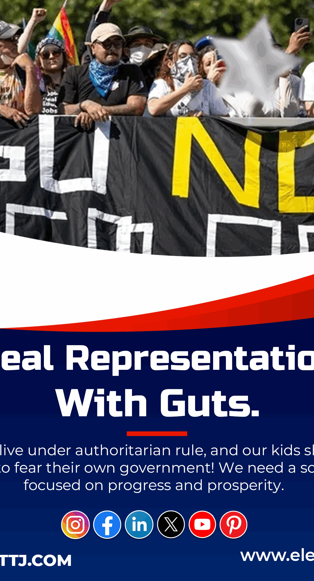 Real Representation  With Guts.