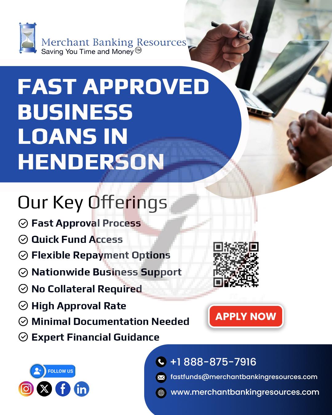 FAST APPROVED LOANS IN HENDERSON