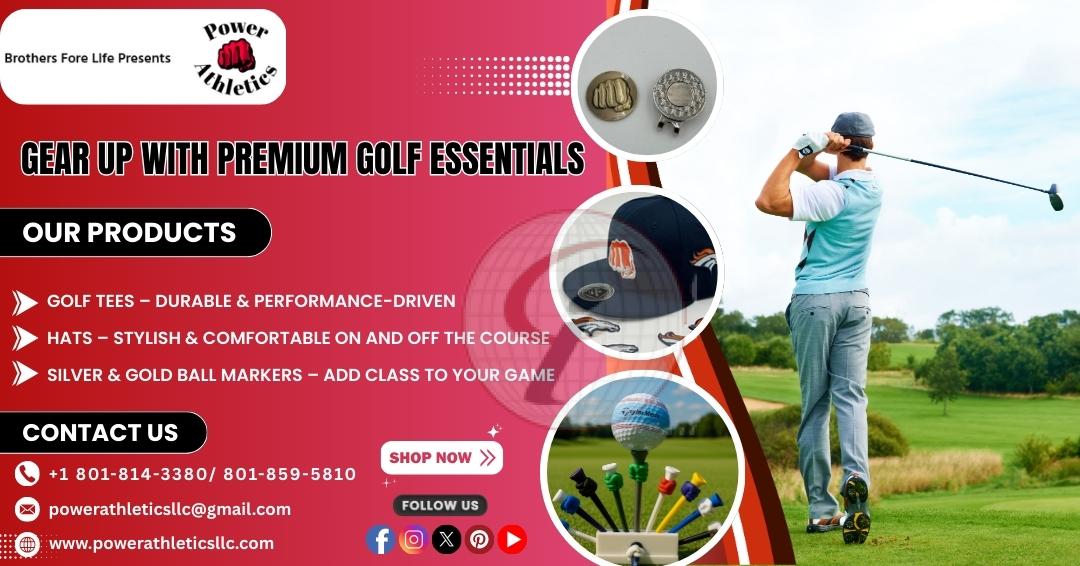 Gear up with premium golf essentials
