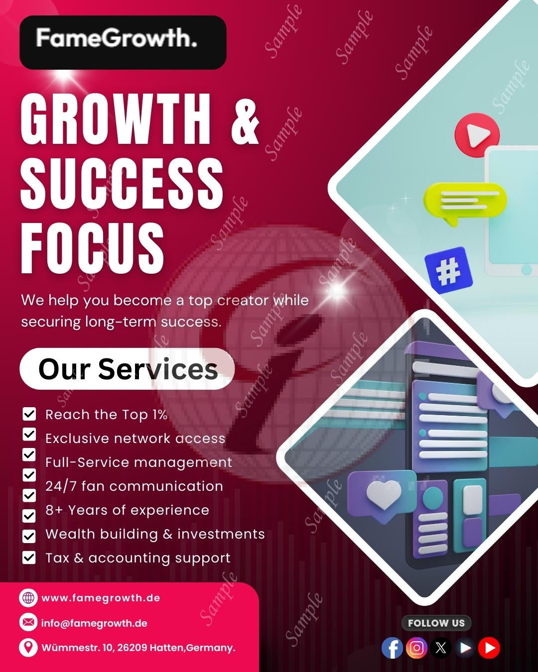 Growth & success focus
