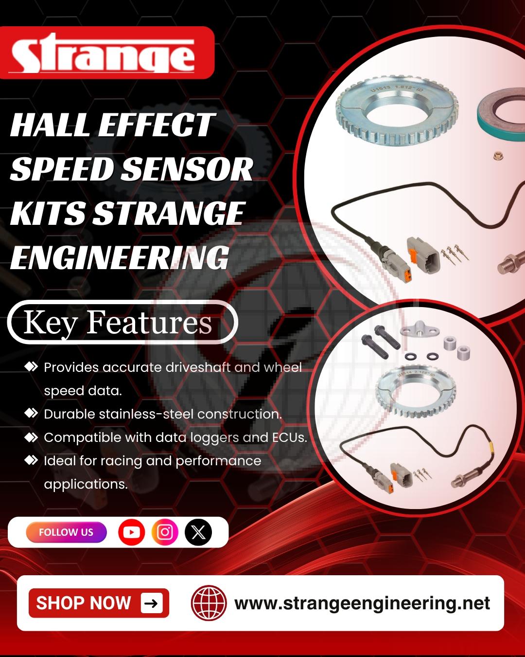 Hall Effect Speed Sensor Kits Strange Engineering
