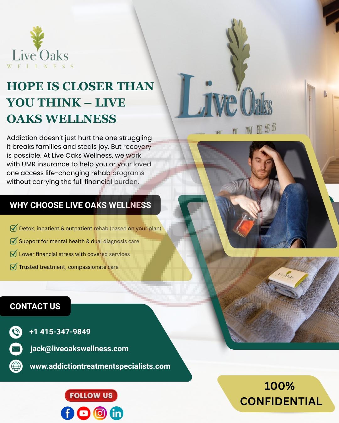 Hope is closed than ypu think -Live oaks