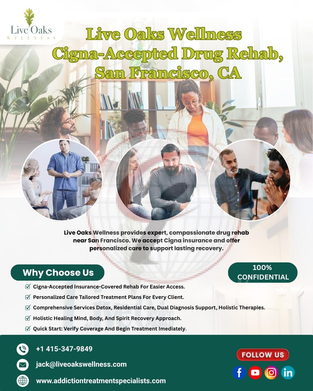 Live oaks wellness cigan-accepted drug rehab