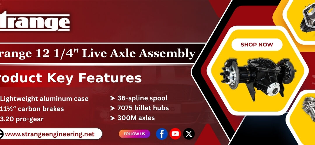 Strange 12 14 Live Axle Assembly