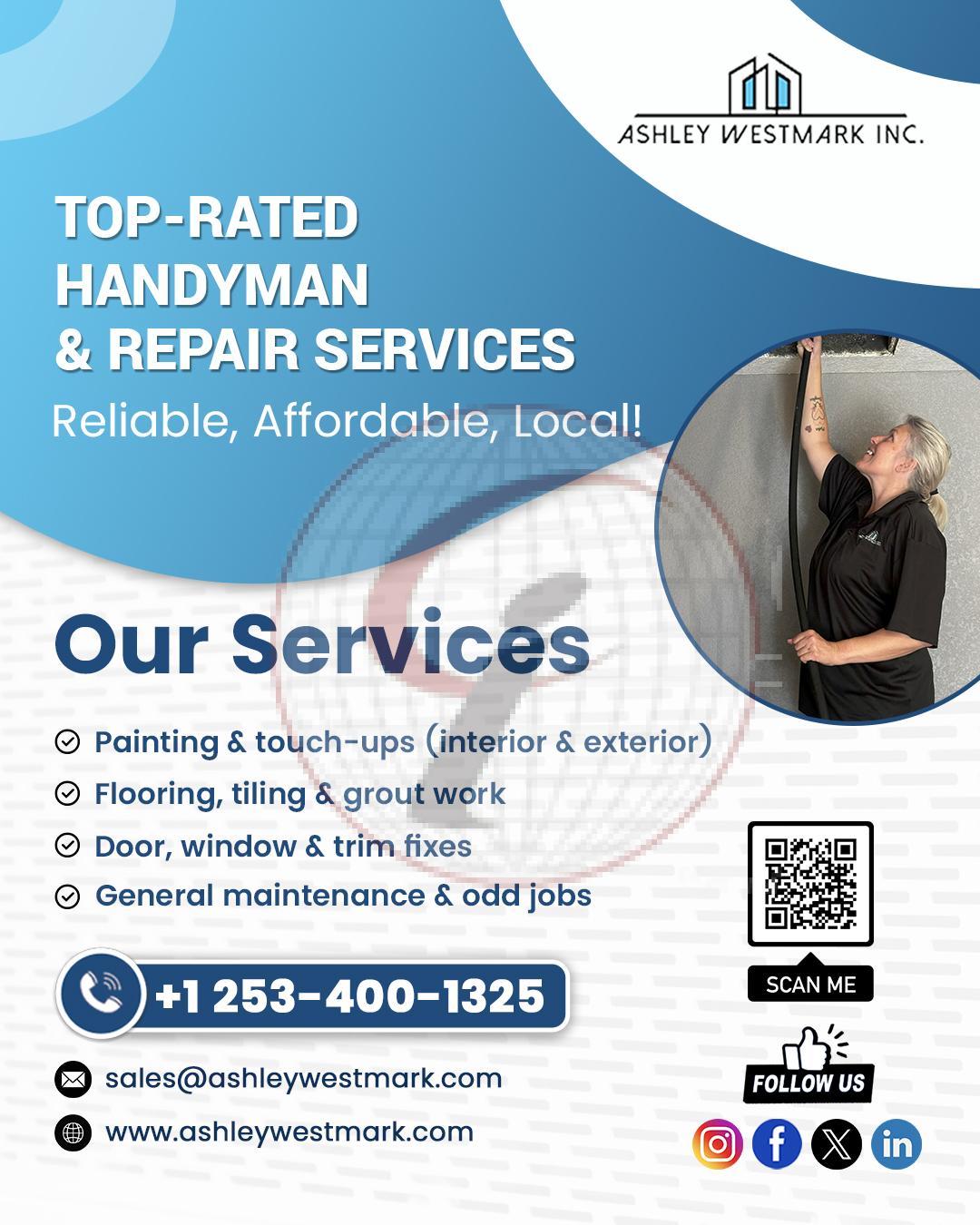 TOP-RATED HANDYMAN & REPAIR SERVICES