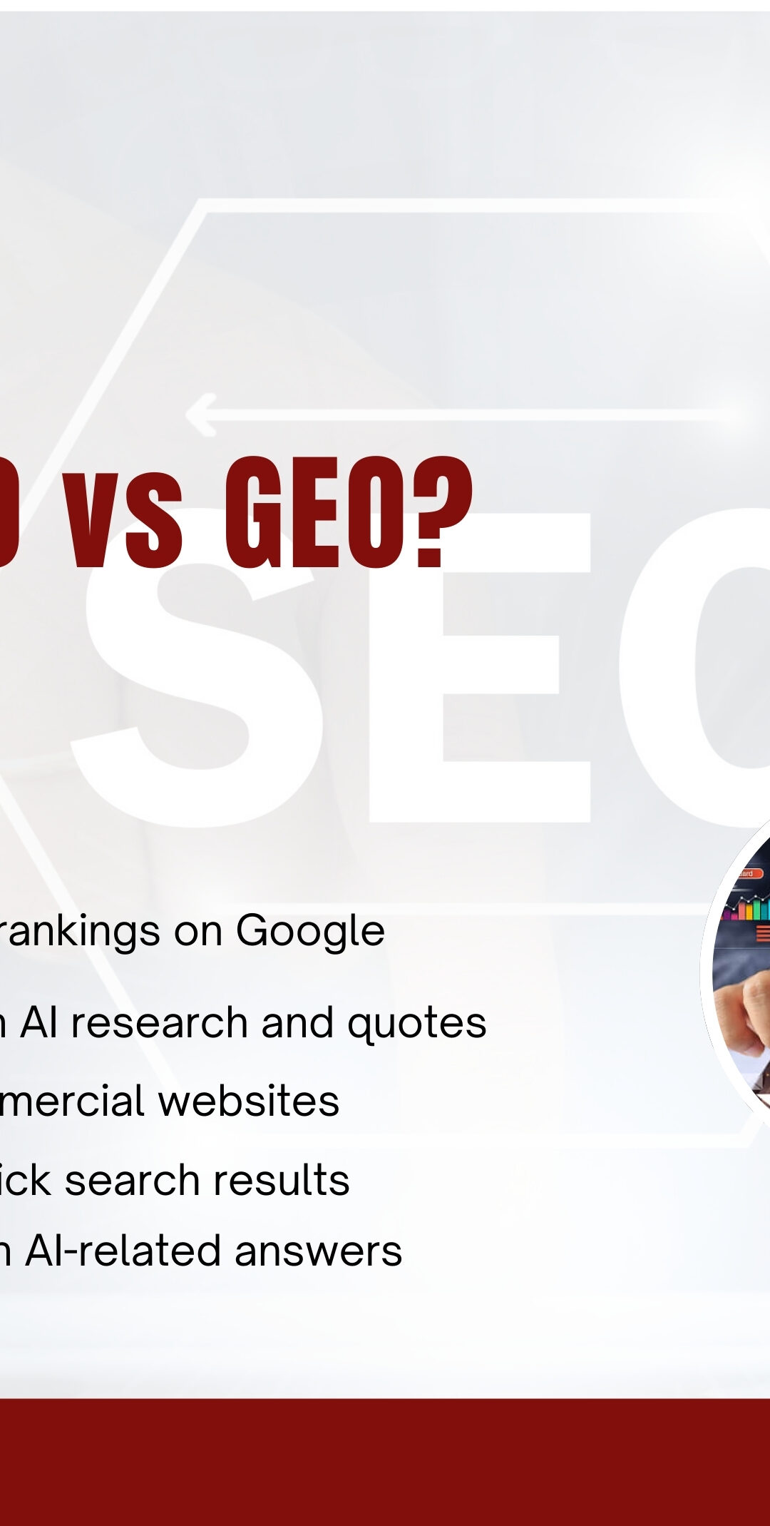 What is SEO vs AEO vs GEO ?