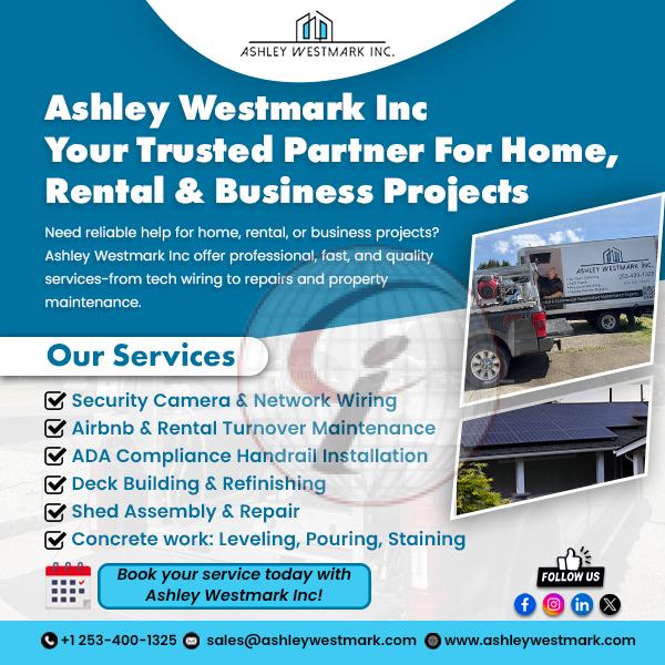 ashley westmark inc your trusted partner for home rental &business projects