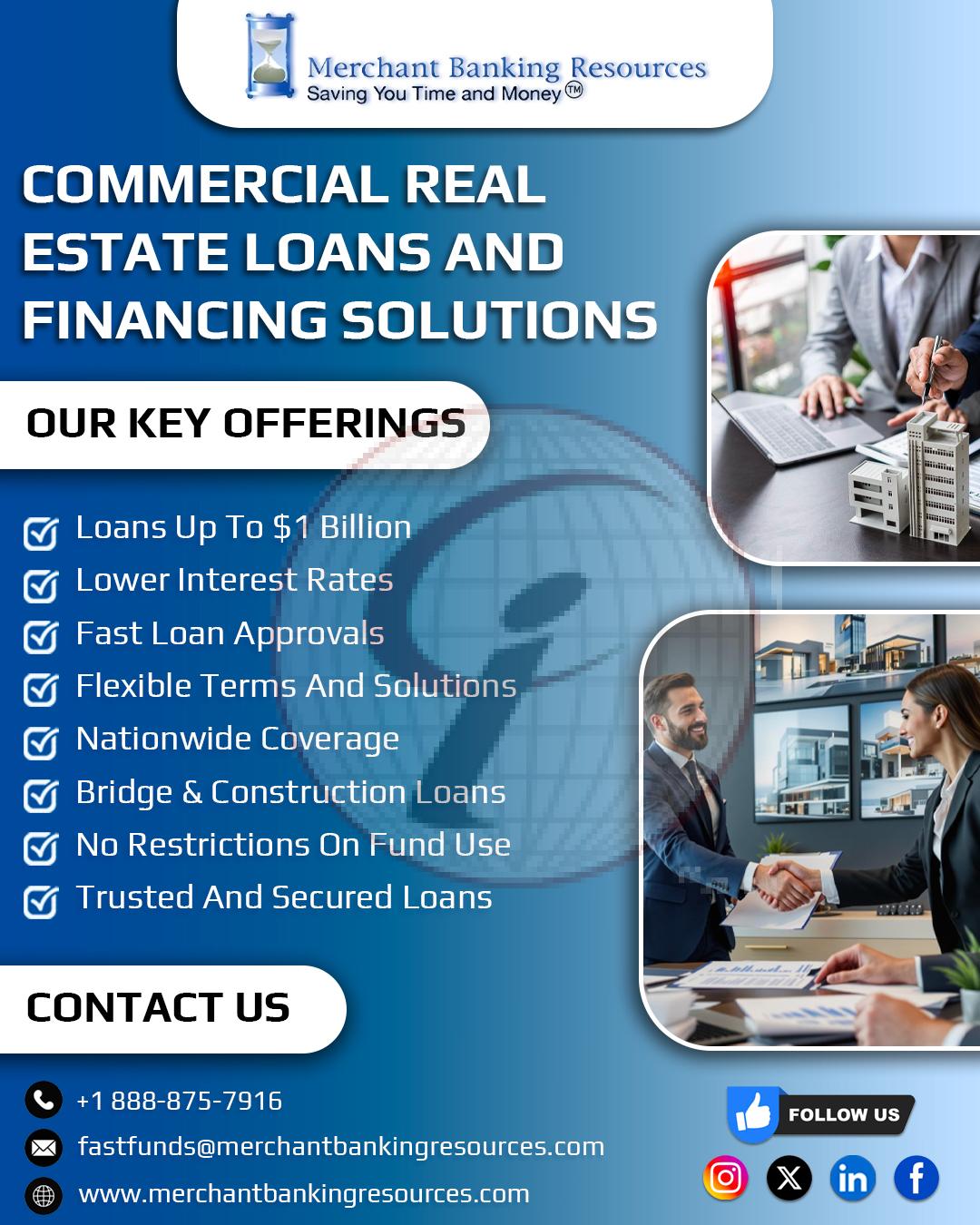 commercial real estate laons and financing solutions