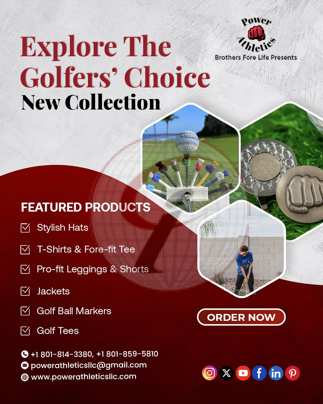 explore the golfer’s choice new collection