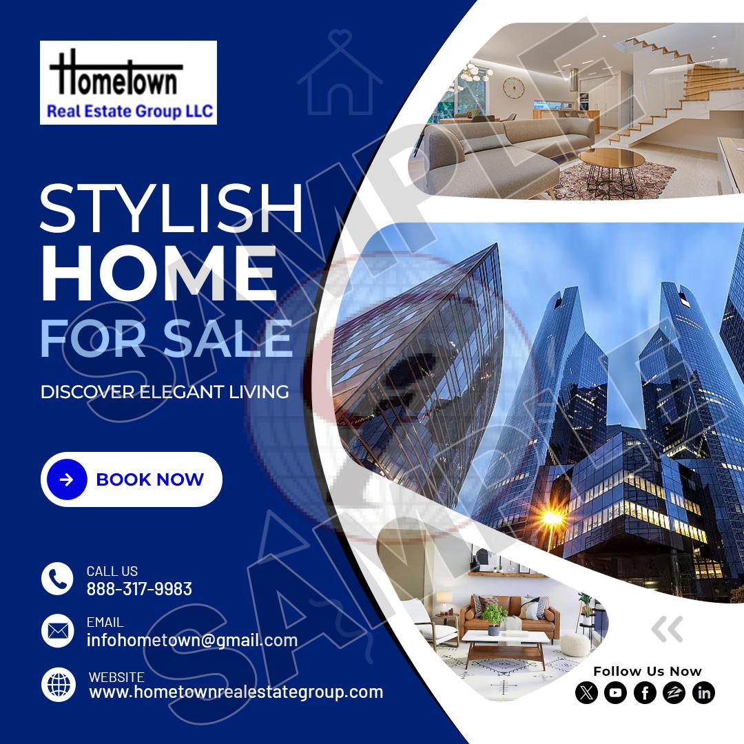 Stylish home for sale