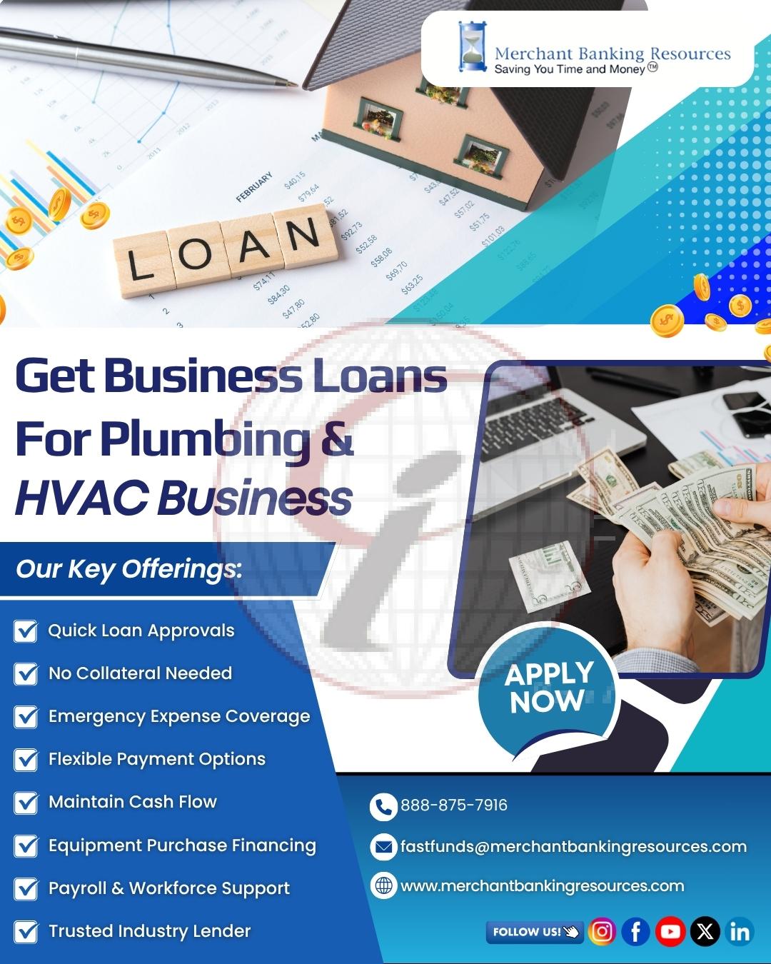 Get Quick Approvals & No Collateral Loans | Merchant Banking Resources