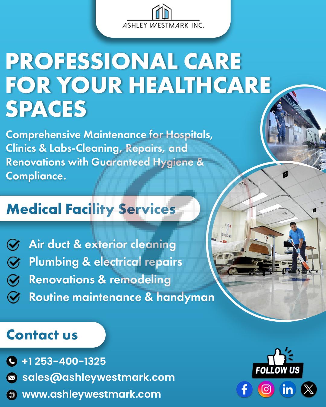 professional care for your healthcare spaces