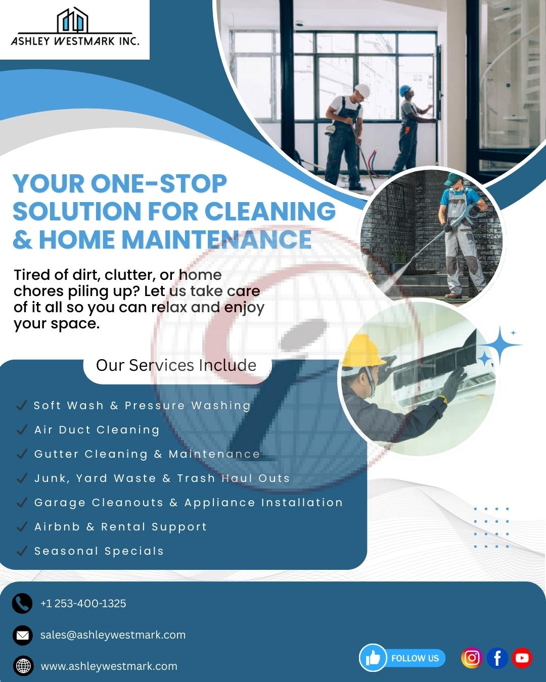 your one-stop solution for cleaning
