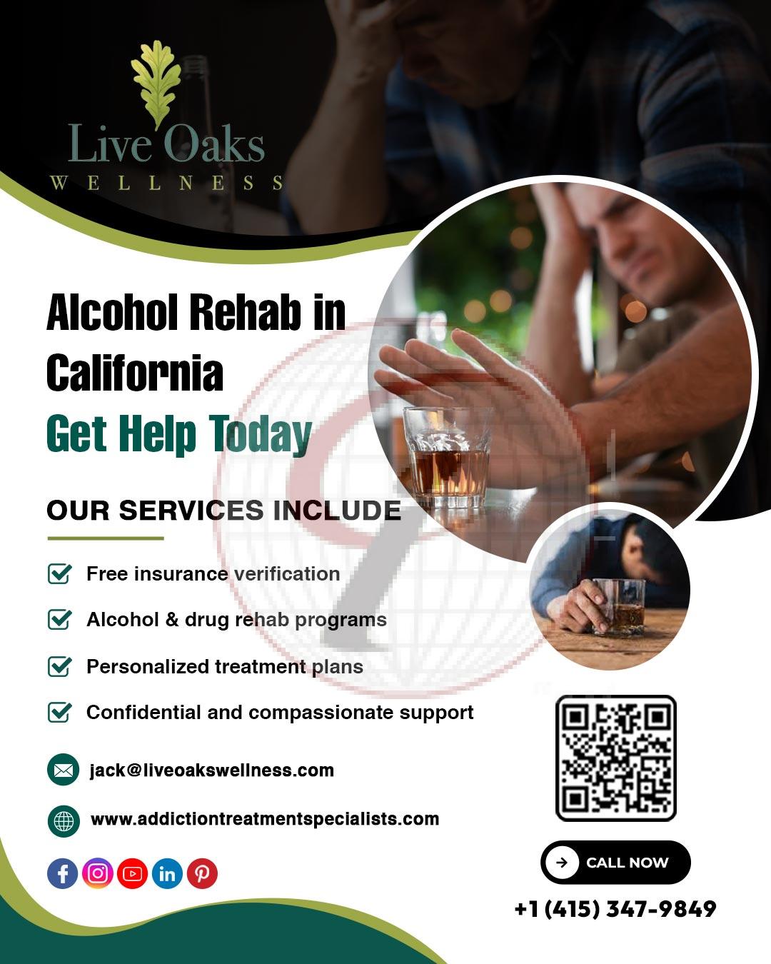 Alcohol Rehab in California – Get Help Today