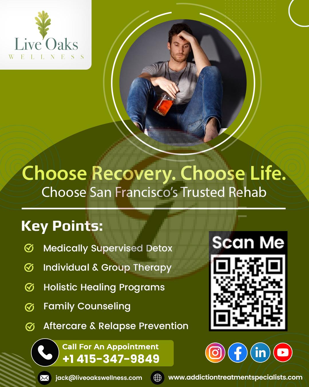 Choose Recovery Choose Life Choose San Francisco’s Trusted Rehab