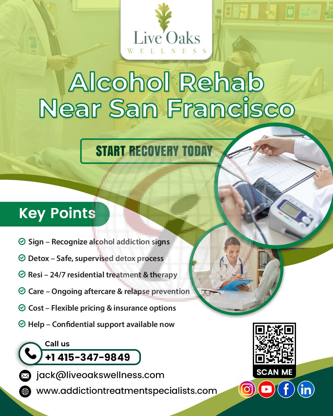 Alcohol Rehab Near San Francisco – Start Your Recovery Today