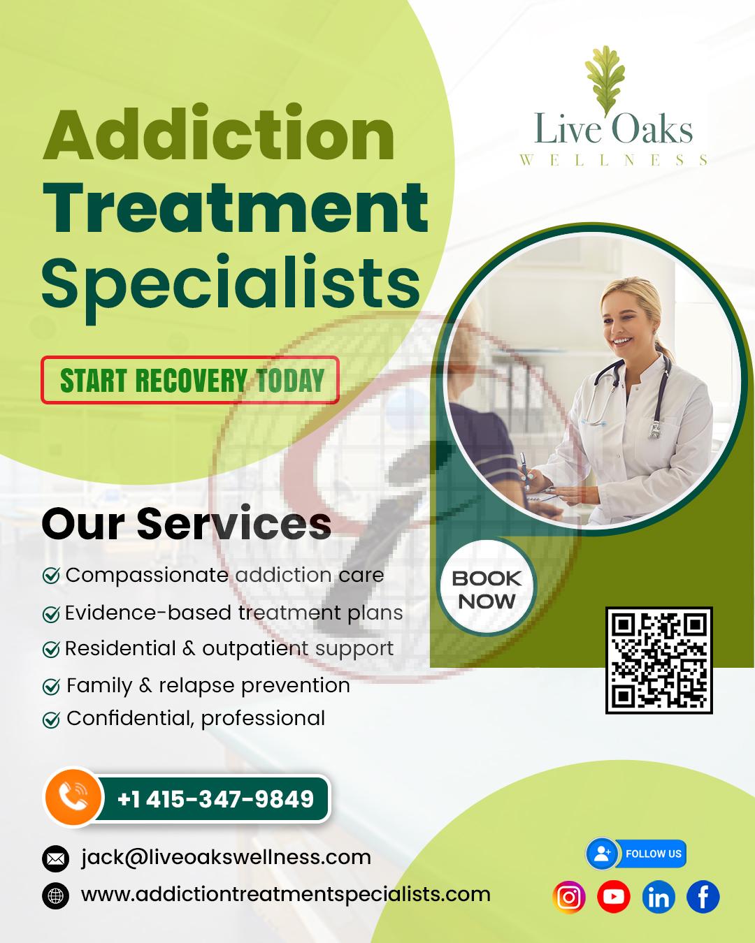 Addiction Treatment Specialists-Start Recovery Today