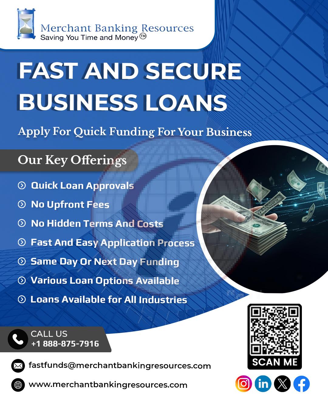 Fast And Secure Business Loans