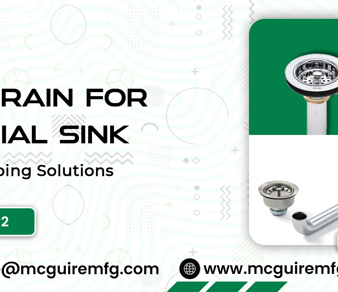 Basket Drain for Commercial Sinks