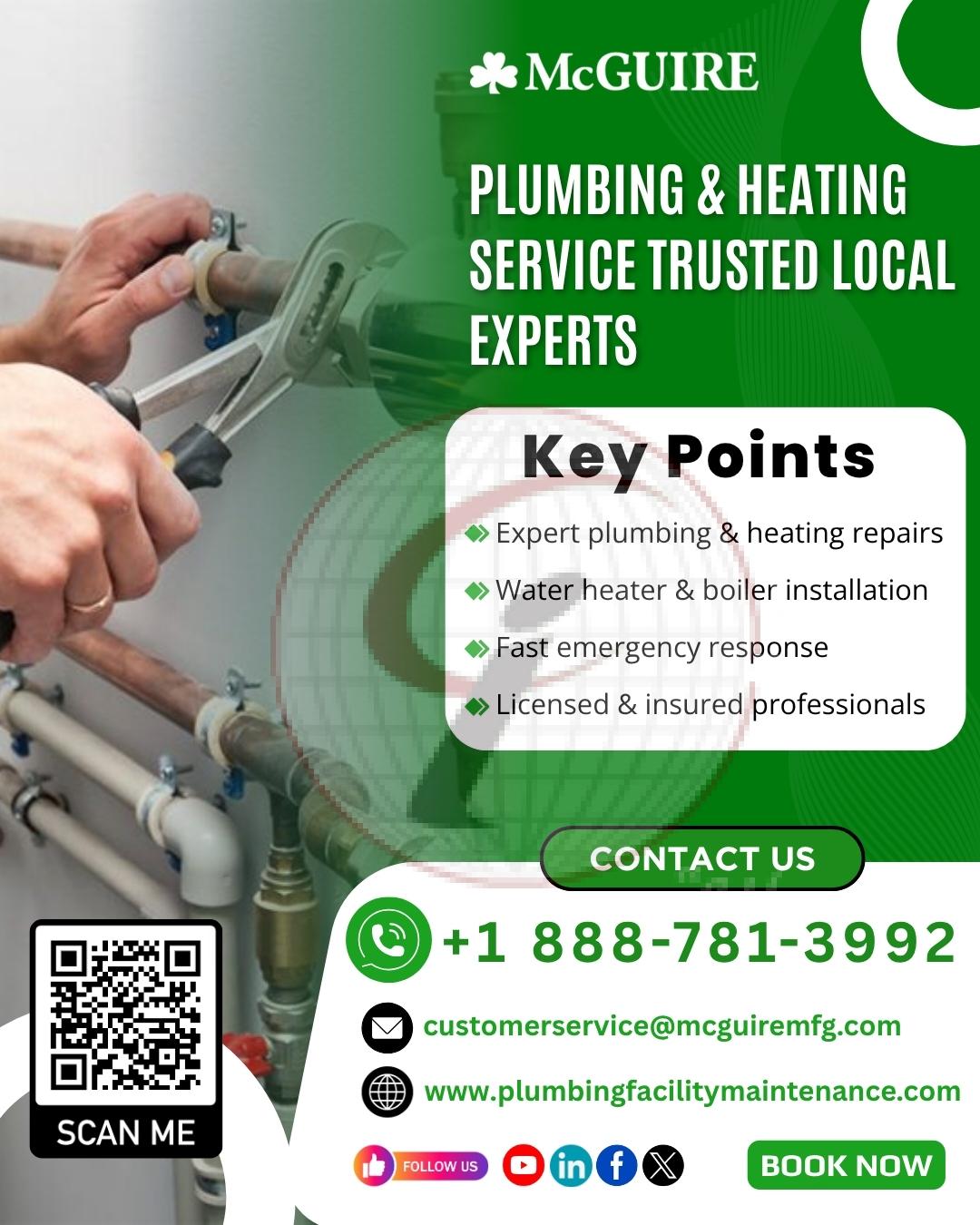 Plumbing & Heating service Trusted Local Experts