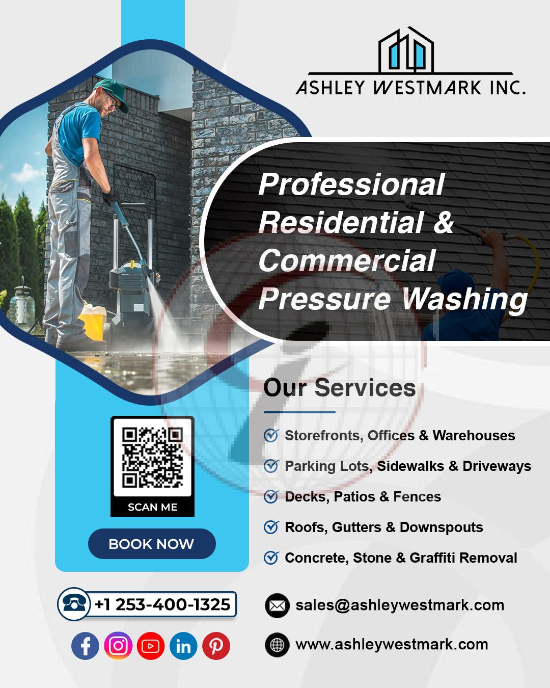 Professional Pressure Washing for Homes & Businesses