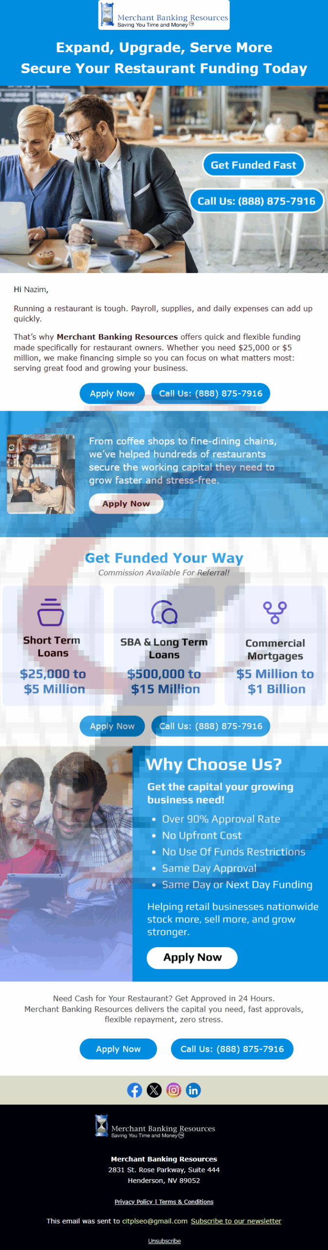 Expand, Upgrade, Serve More Secure Your Restaurant Funding Today