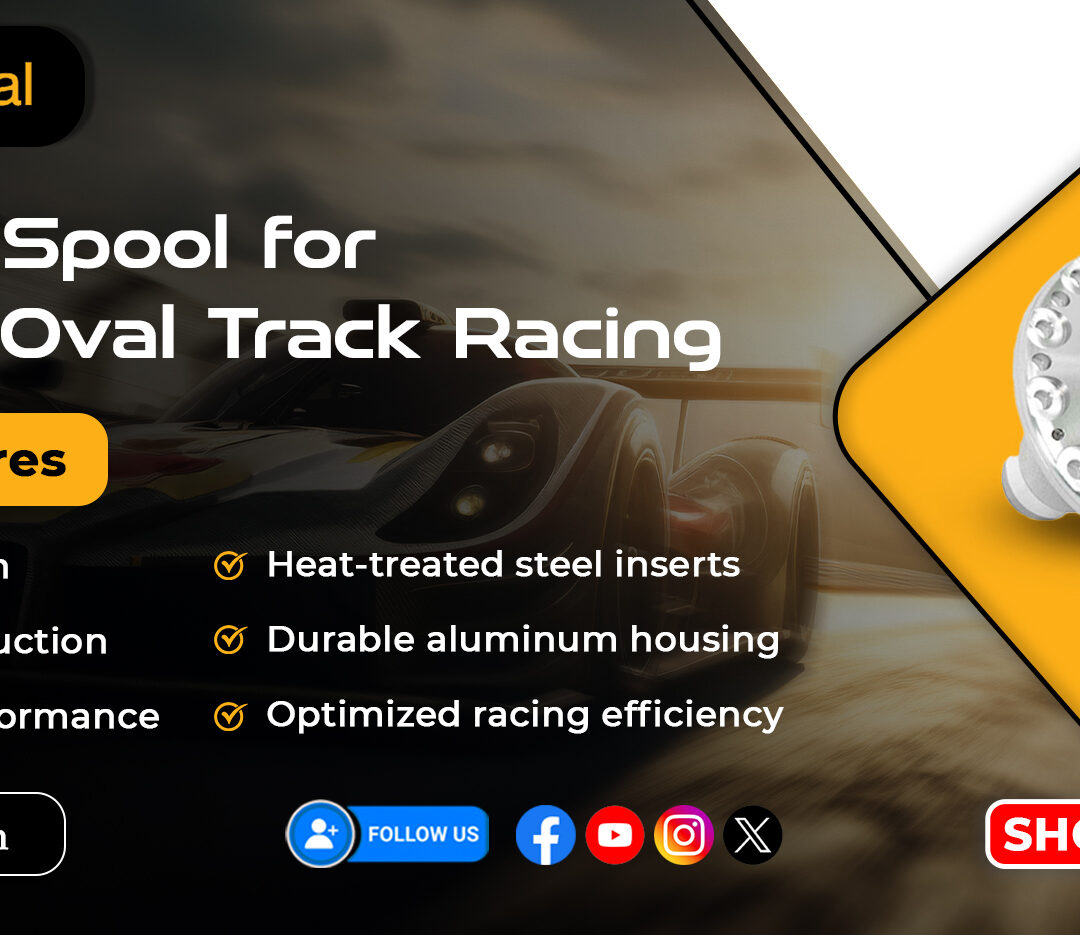 Lightweight Spool for Competitive Oval Track Racing