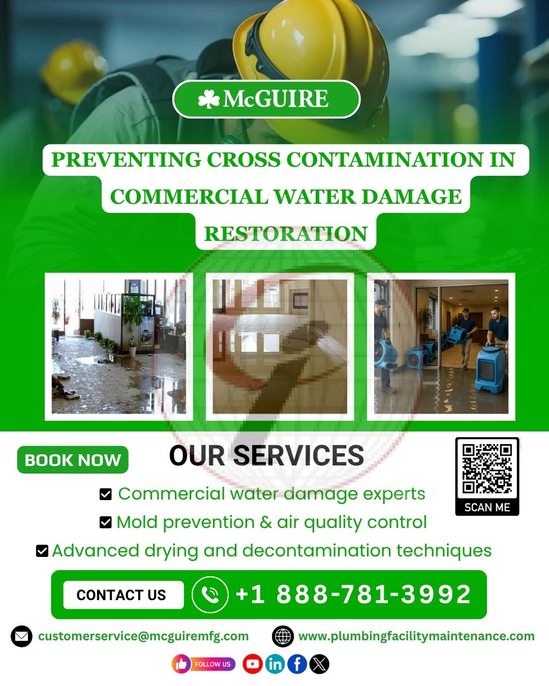 Preventing Cross-Contamination in Commercial Water Damage Restoration