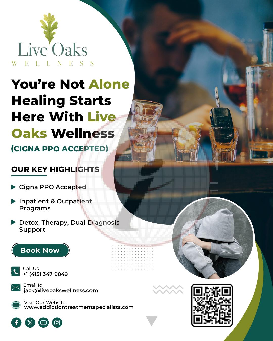 You’re Not Alone – Healing Starts Here with Live Oaks Wellness