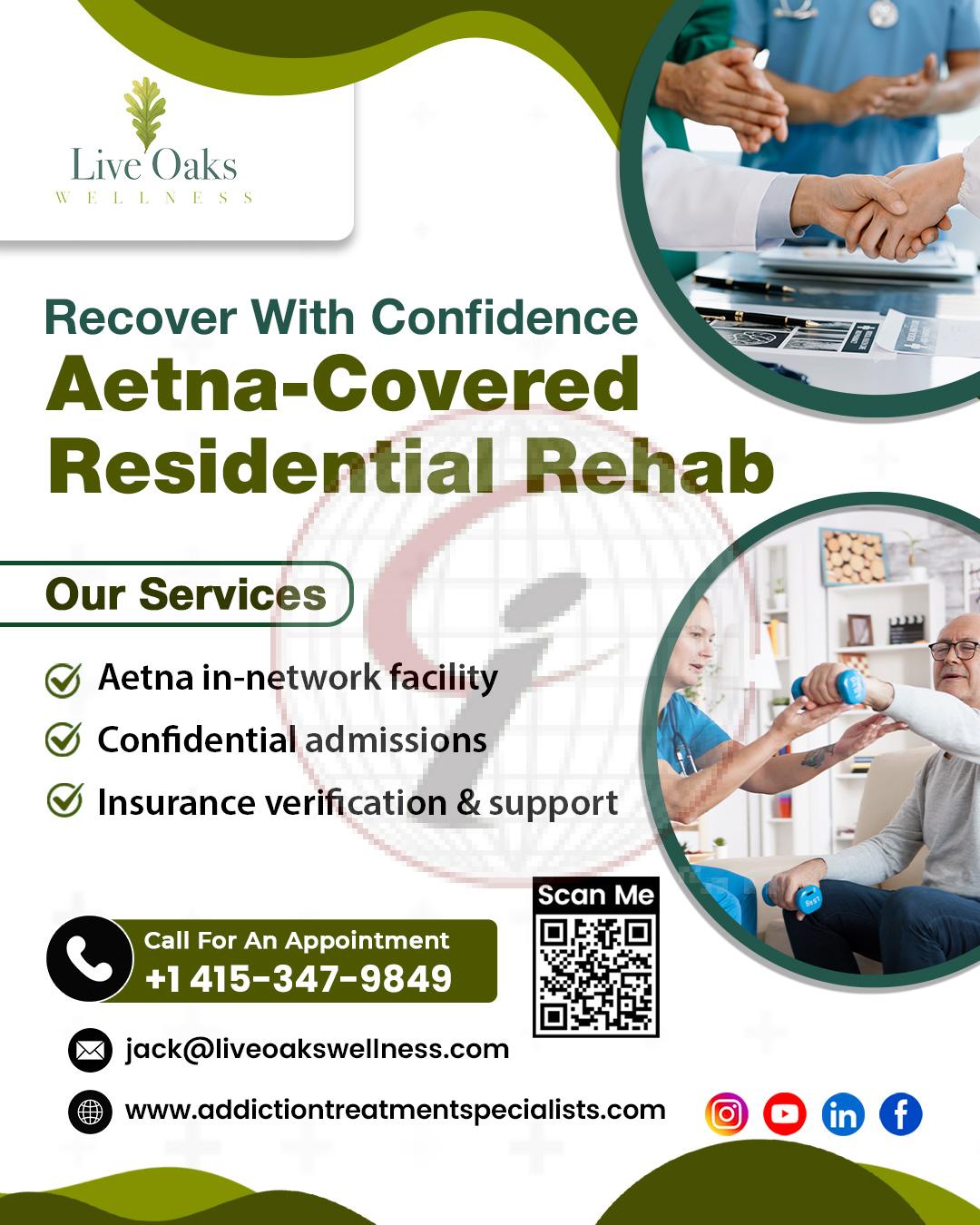 Recover with Confidence Aetna-Covered Residential Rehab