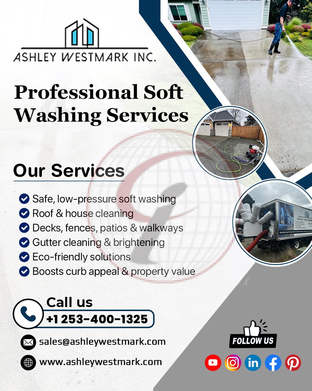 Professional Soft Washing Services – Ashley Westmark