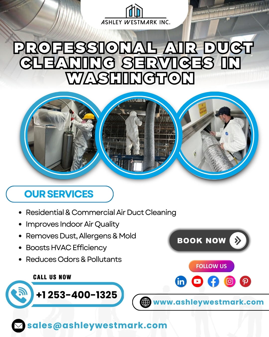 Professional Air Duct Cleaning Services in Washington