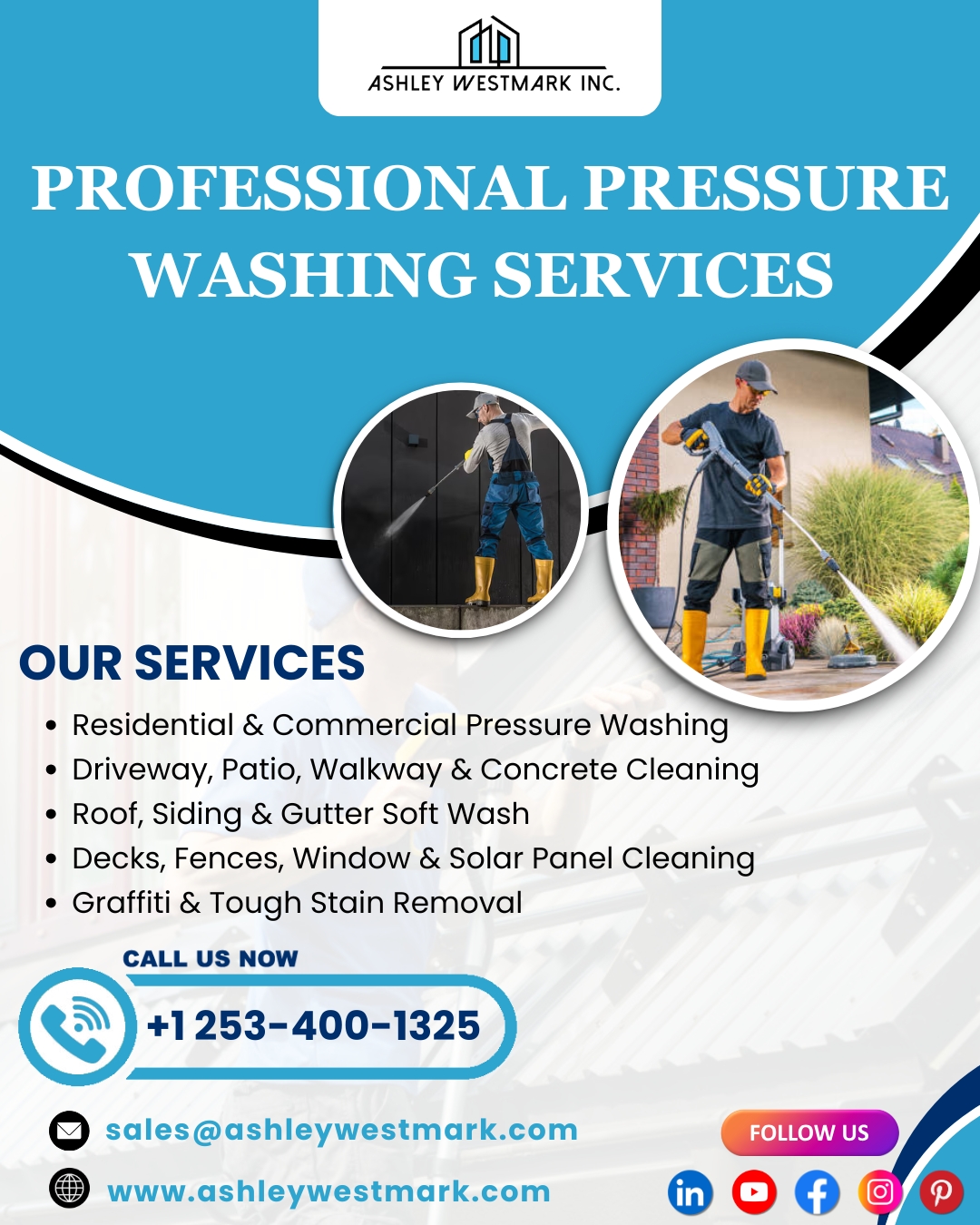Professional Pressure Washing Services by ashley westmark inc (1)
