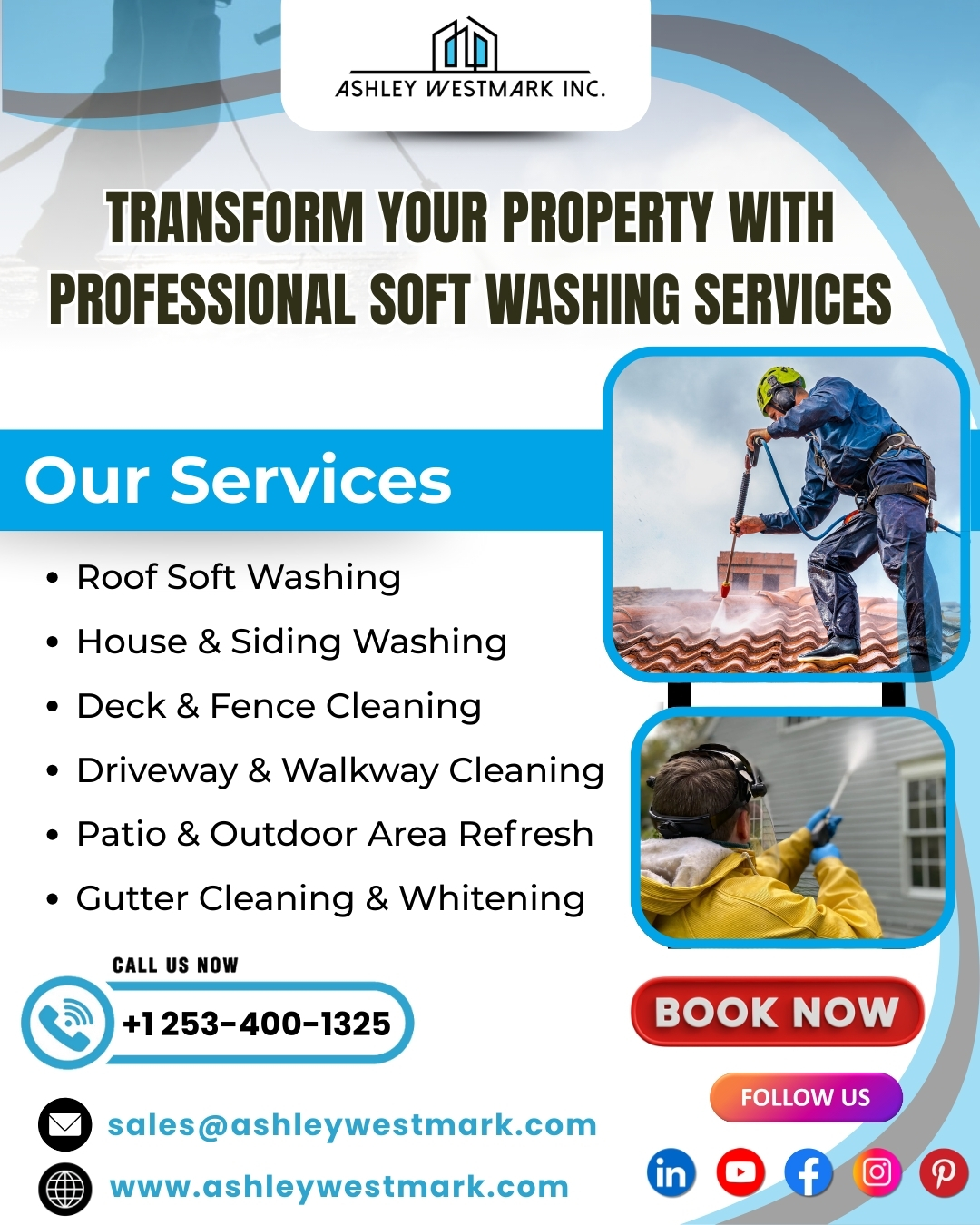 Transform Your Property With Professional Soft Washing Services