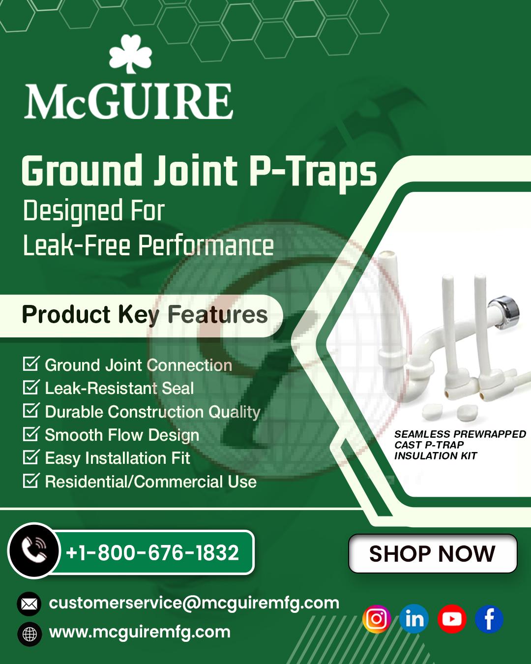 Ground Joint P-Traps
