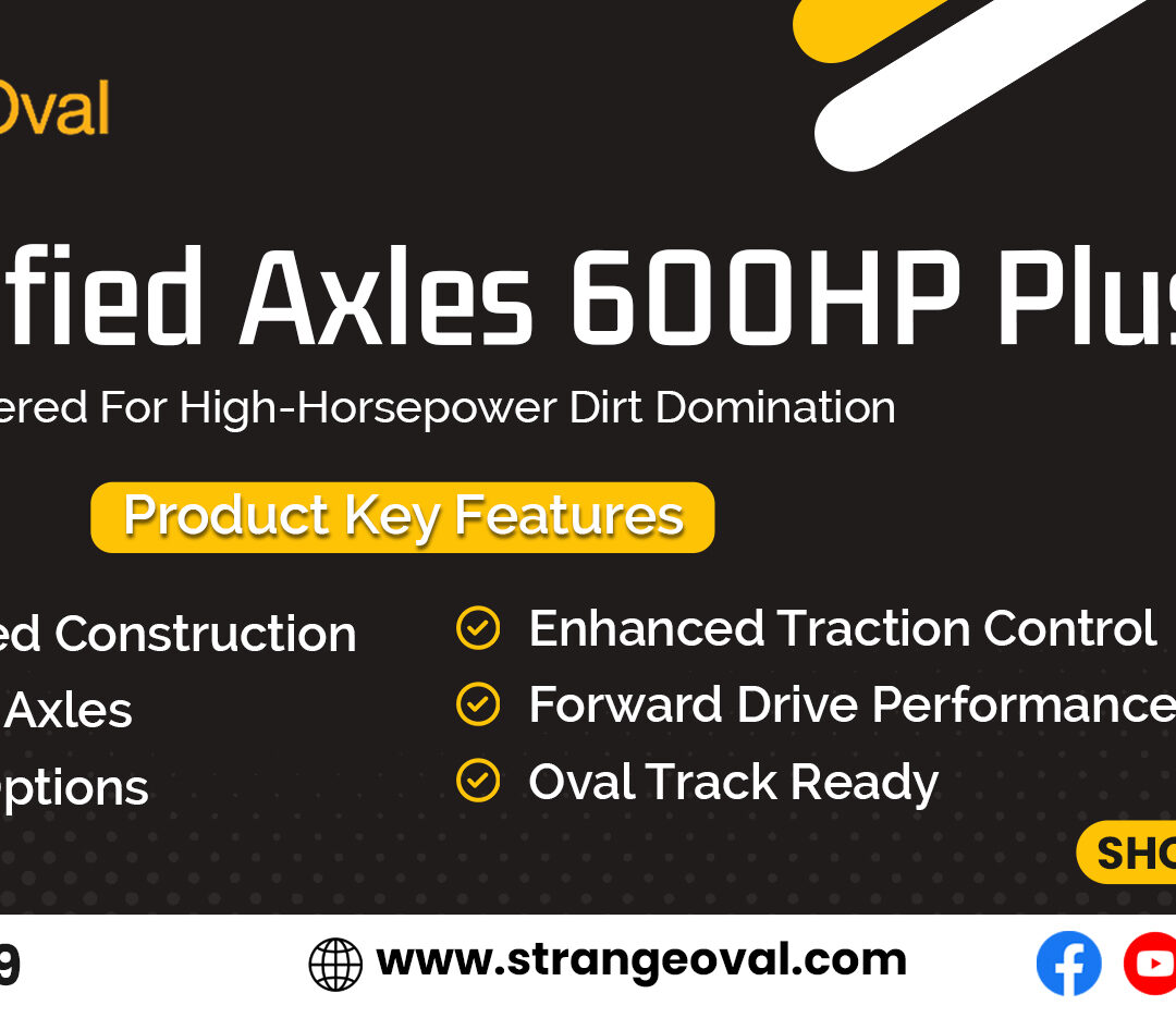 Dirt Modified Axles 600HP Plus