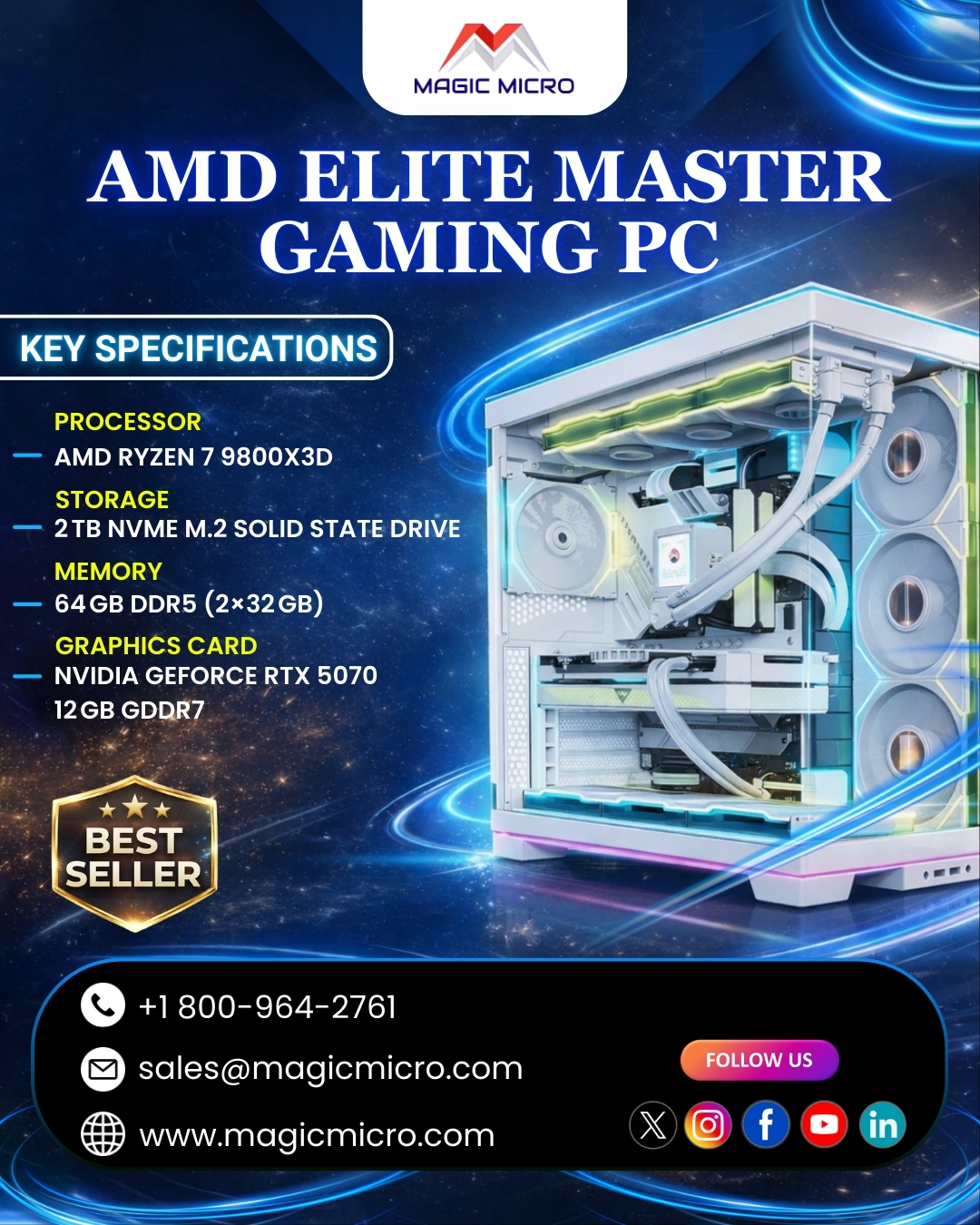 AMD Elite Master Gaming PC