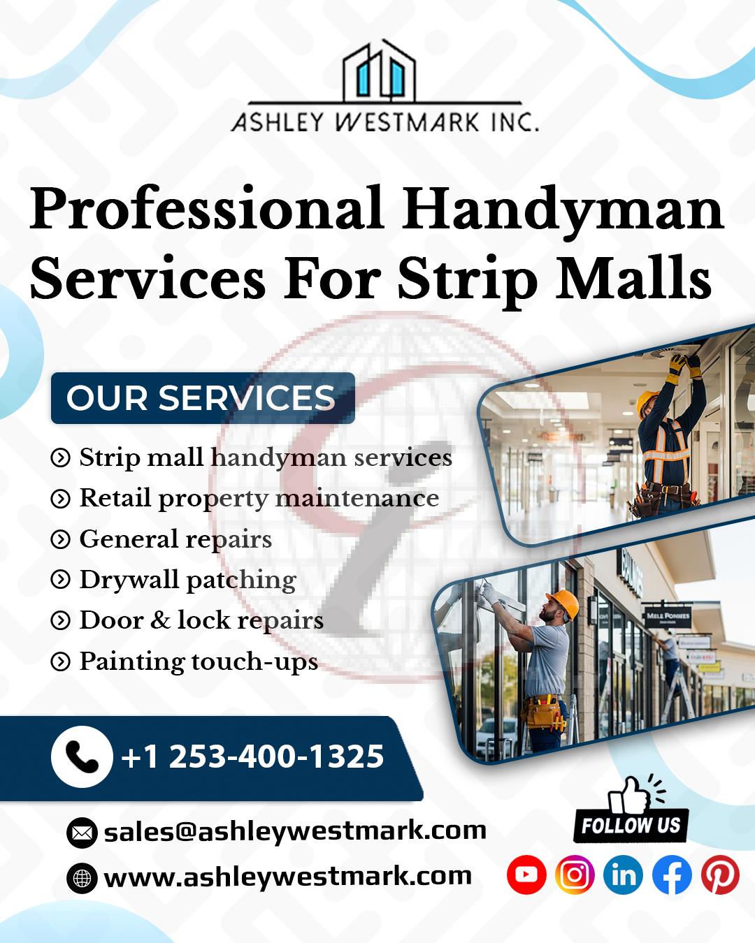 Professional Handyman Services for Strip Malls