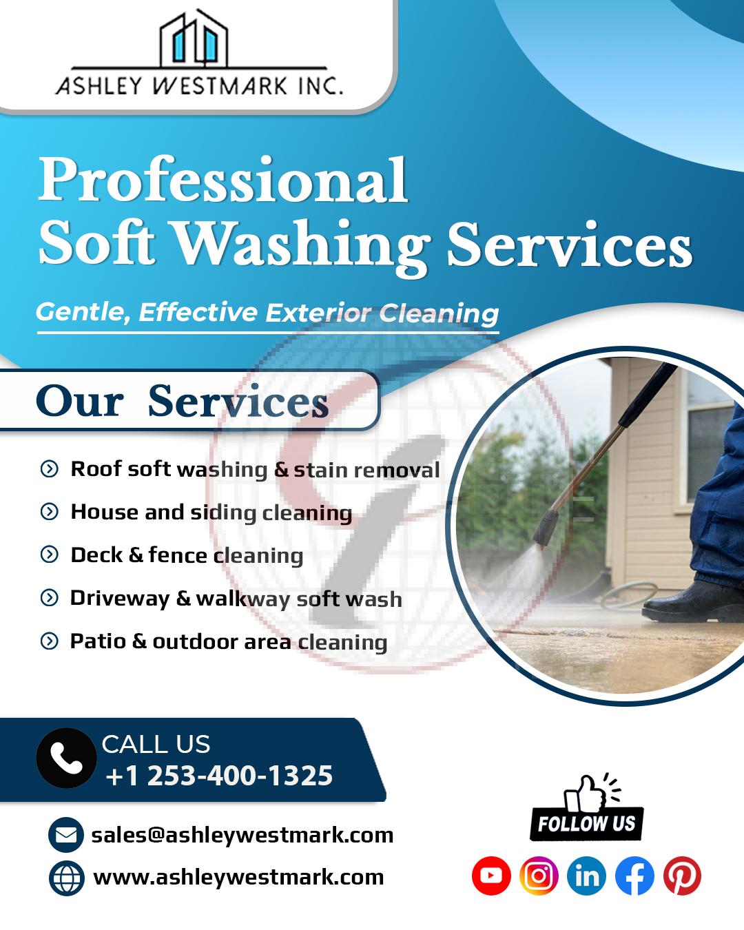 Professional Soft Washing Services – Gentle, Effective Exterior Cleaning