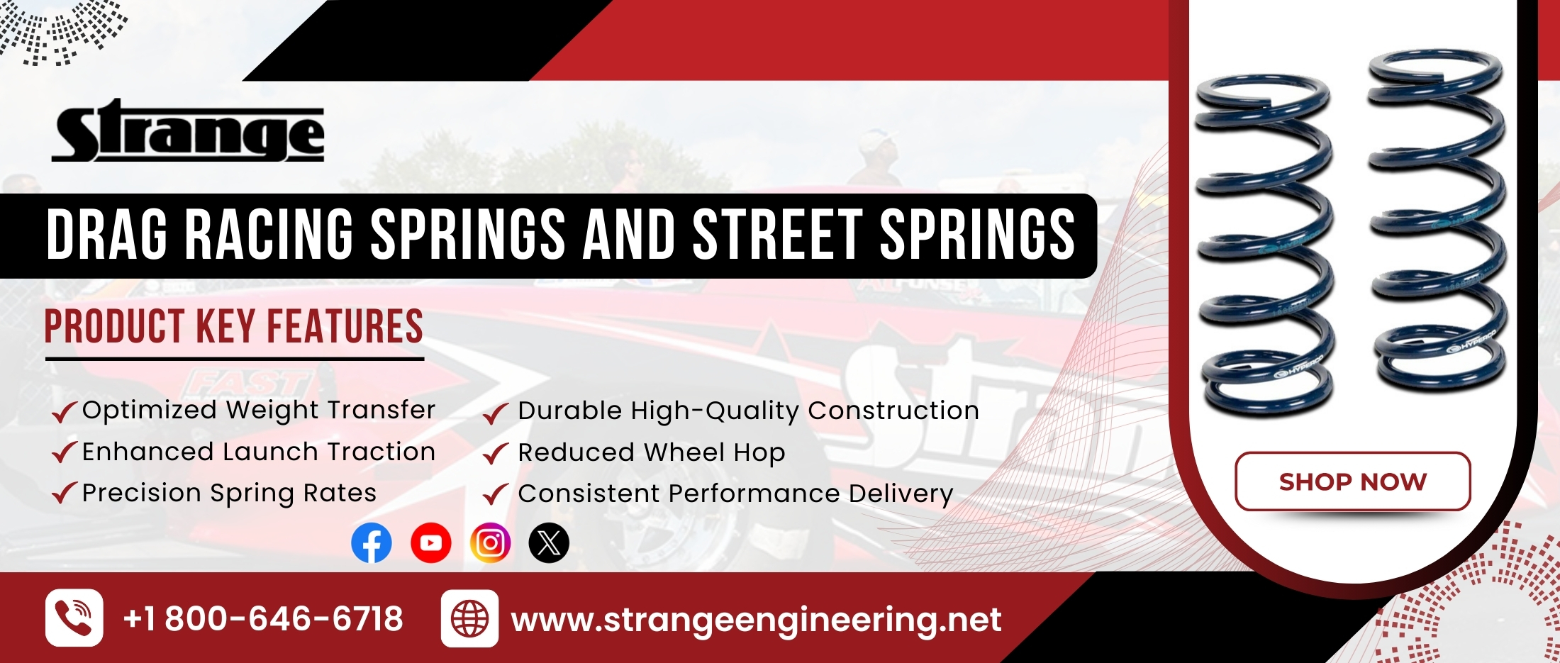 Drag Racing Springs and Street Springs