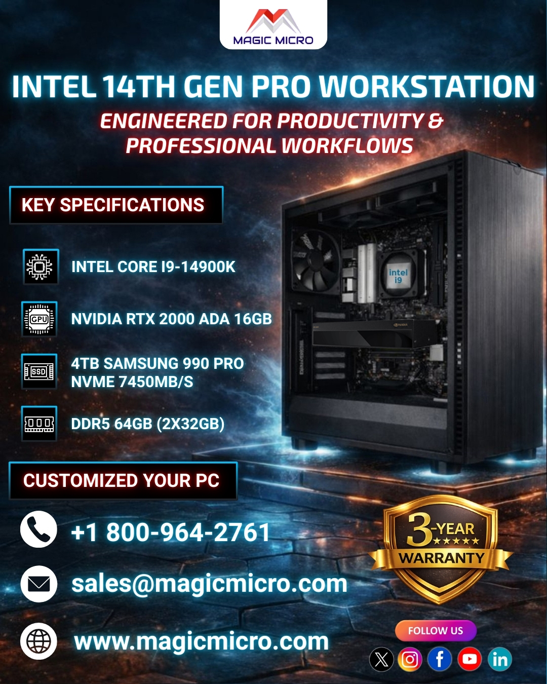 Intel 14th Gen PRO Workstation