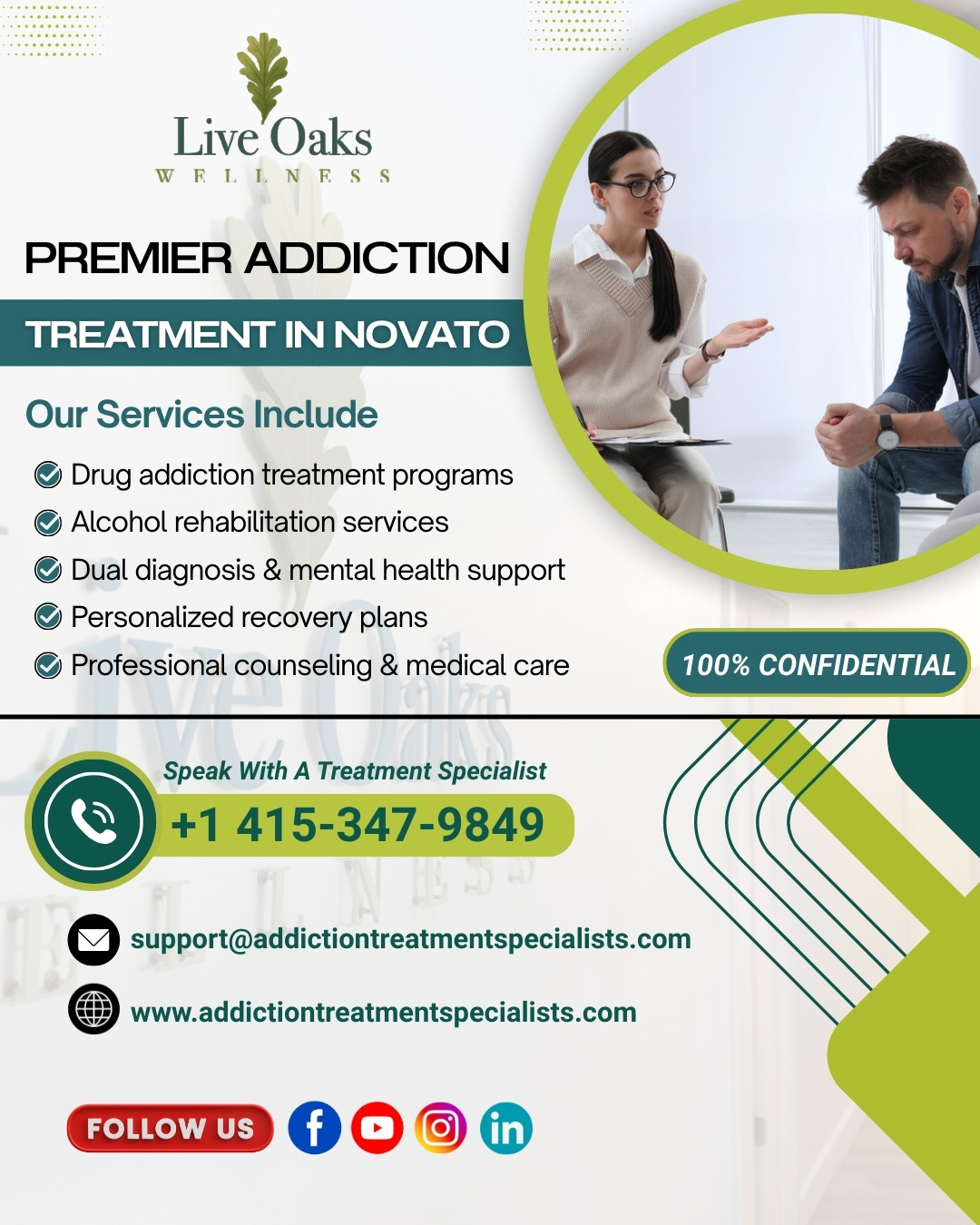 Premier Addiction Treatment in Novato